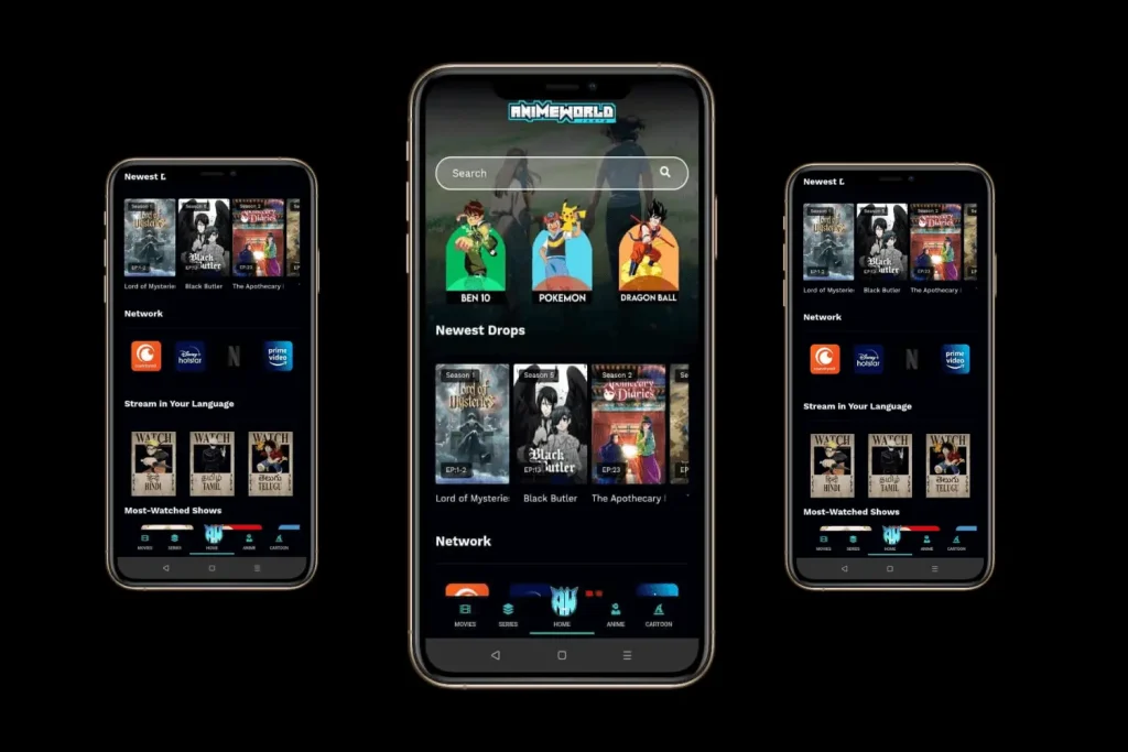 anime world background image