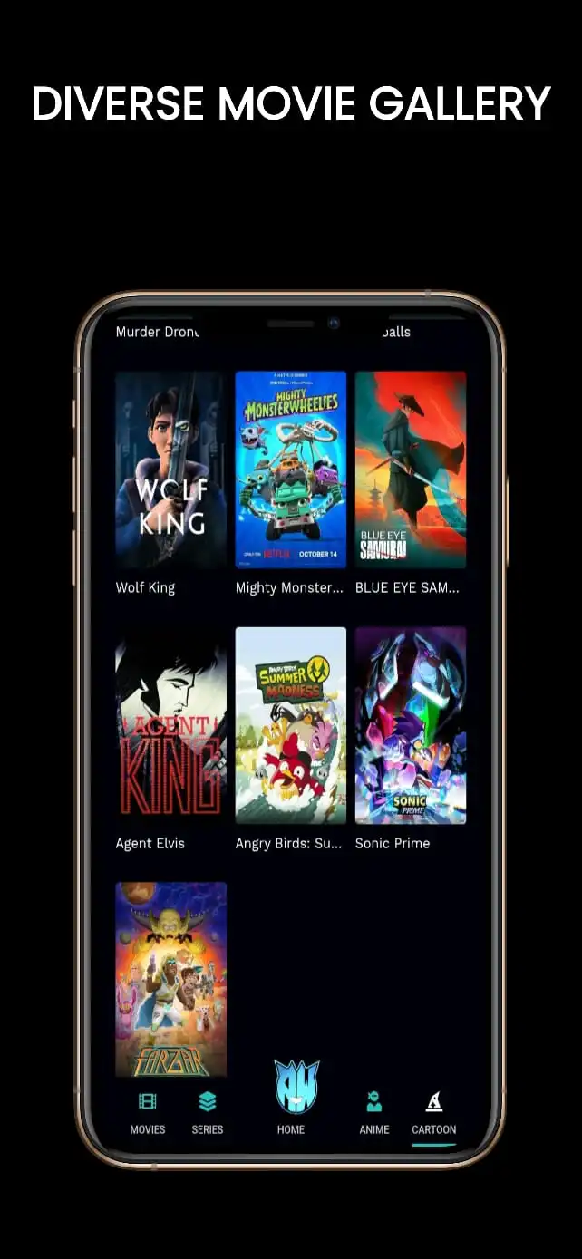 diverse movie gallery